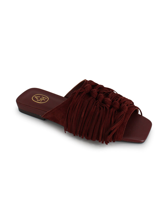ASH Flat shoes Marsala Leather