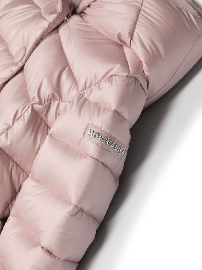 Monnalisa Coats Pink Poliestere