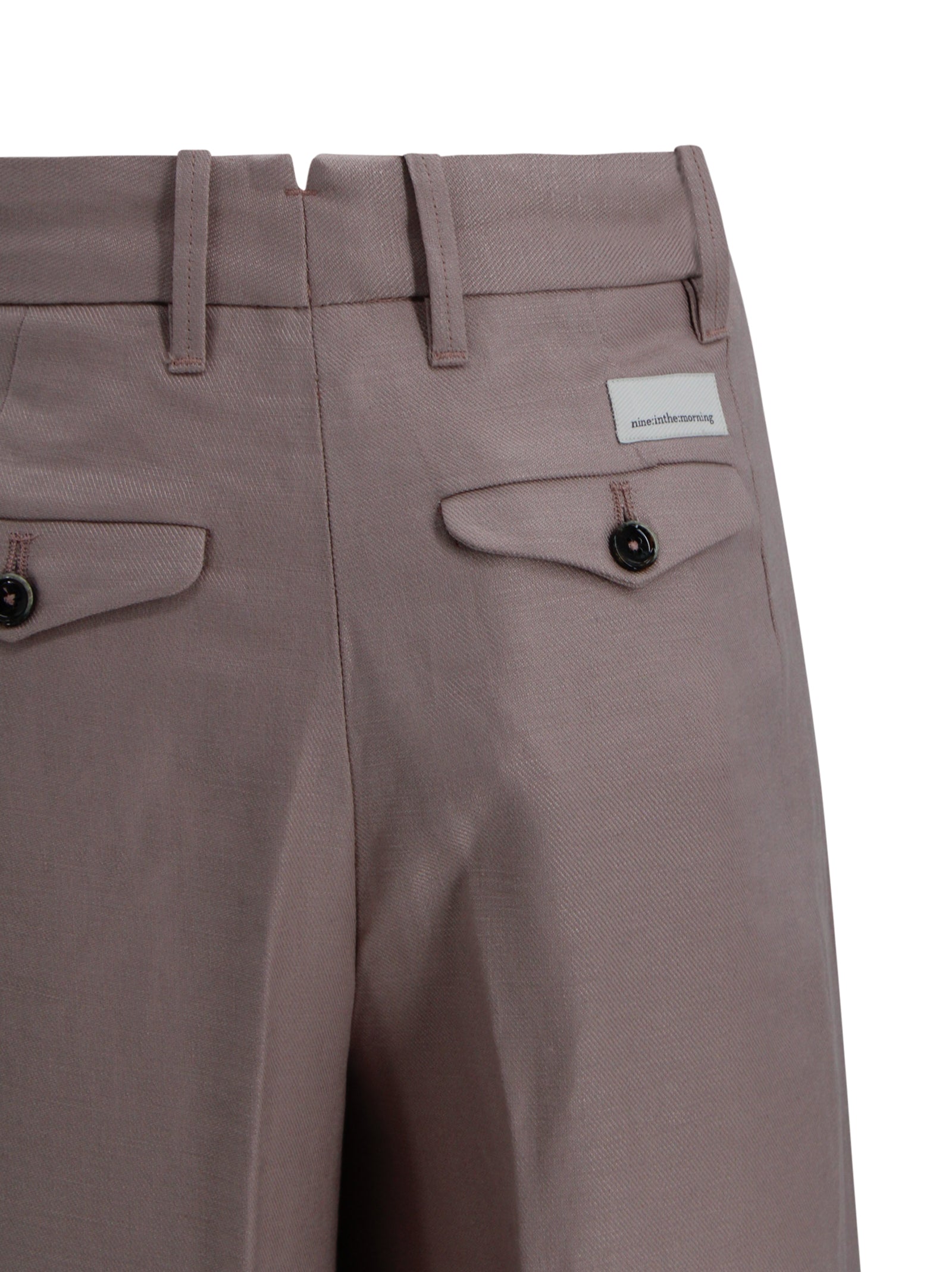 Nine In The Morning Trousers Antico