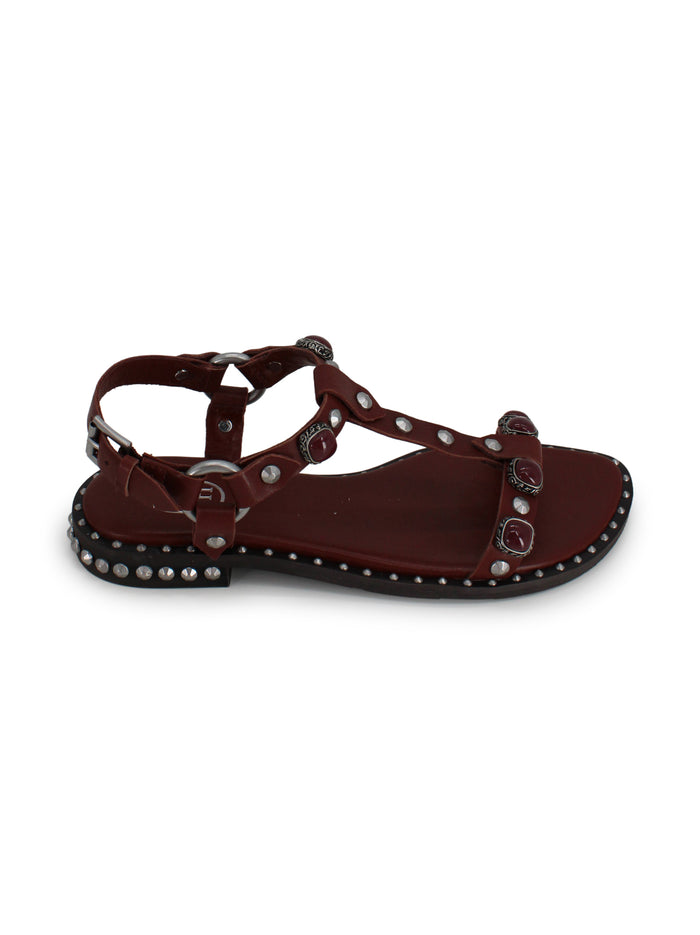 ASH Flat shoes Marsala Leather