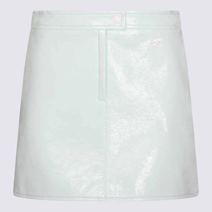 Courreges Skirts Light Mint _co Pu Ea