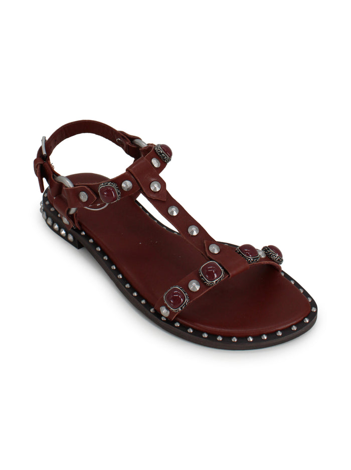 ASH Flat shoes Marsala Leather