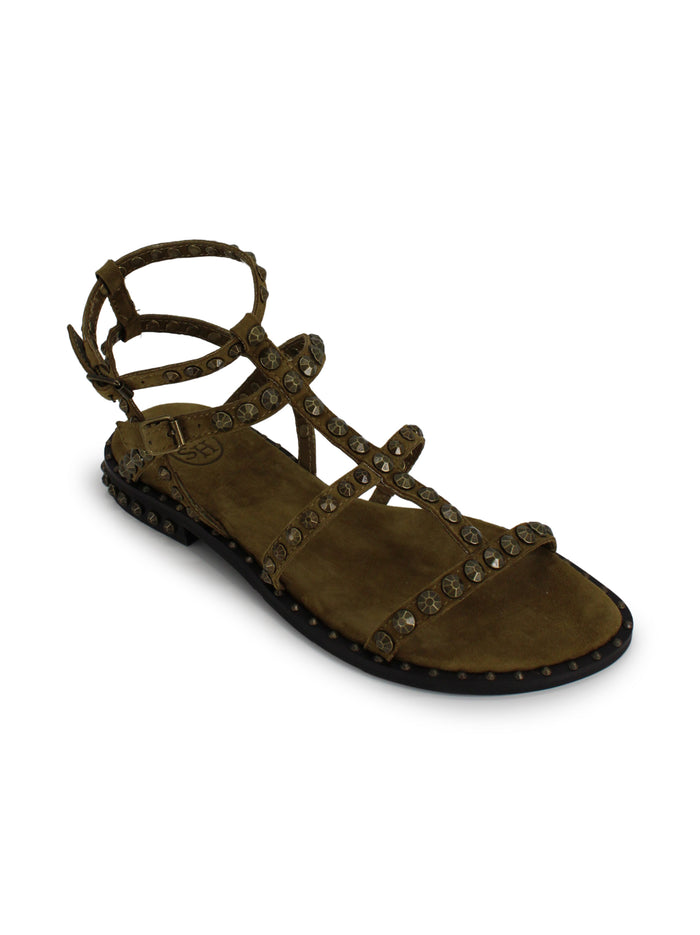 ASH Flat shoes Green Leather