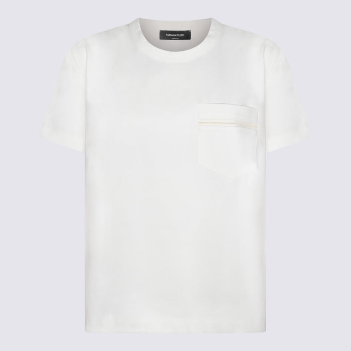 Fabiana Filippi T-Shirts And Polos White _vi Pa Ea