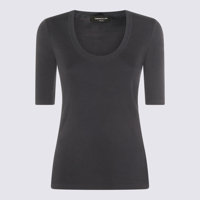Fabiana Filippi Top Blue _co Ea
