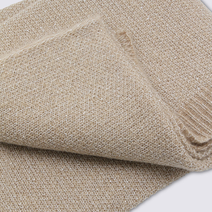 Fabiana Filippi Scarfs Beige _pl Wm Wp Pa