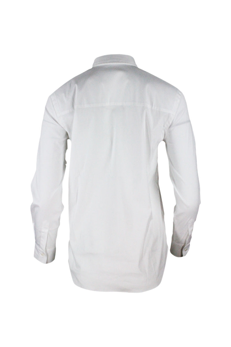 Brunello Cucinelli Shirts White 72co 23pa 5ea