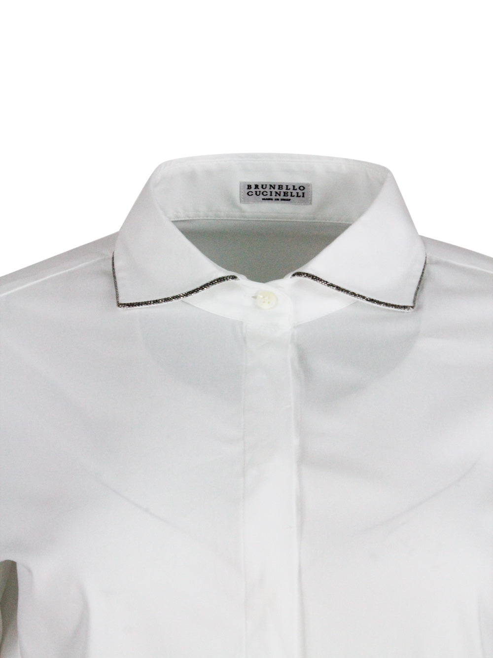 Brunello Cucinelli Shirts White 72co 23pa 5ea