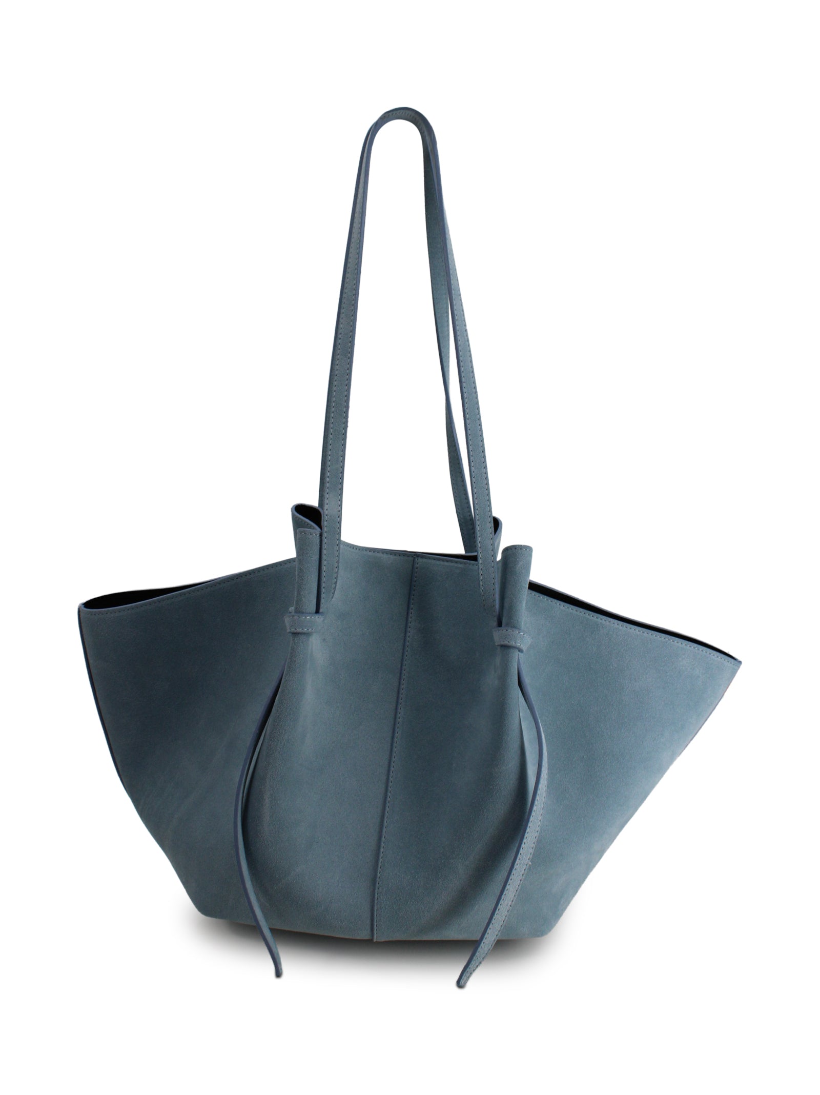 Yuzefi Bags Blue Suede
