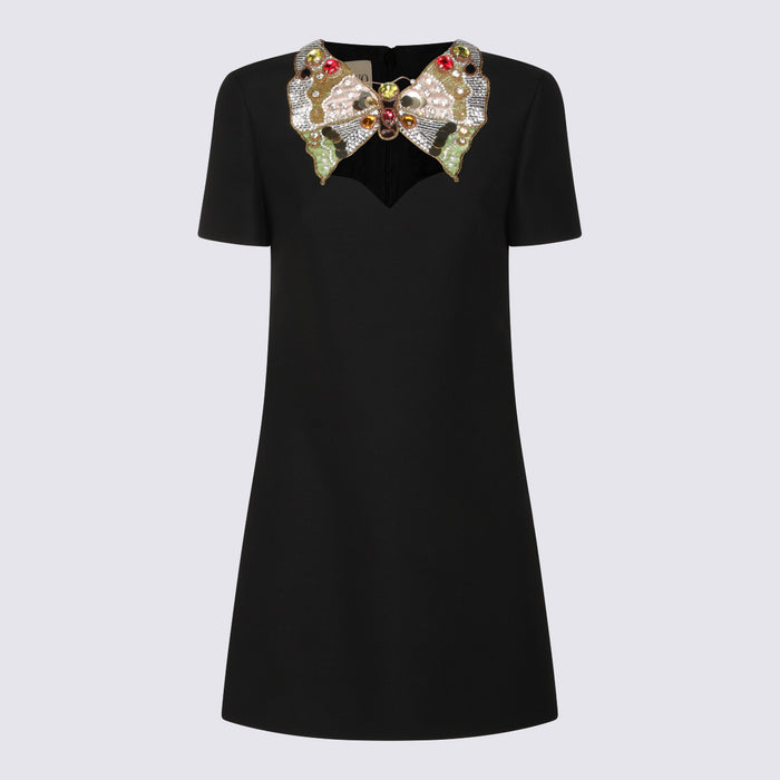 Valentino Dresses Nero/gold/silver _wv Se