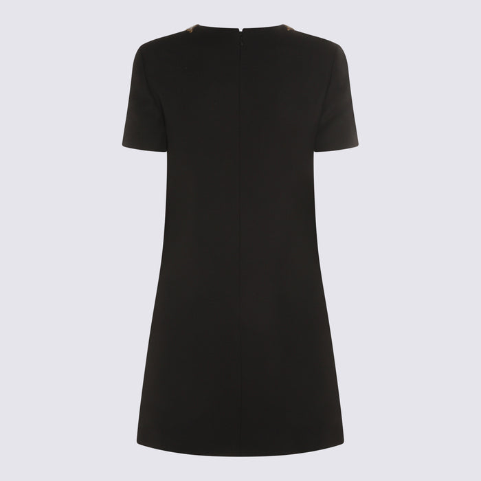 Valentino Dresses Nero/gold/silver _wv Se