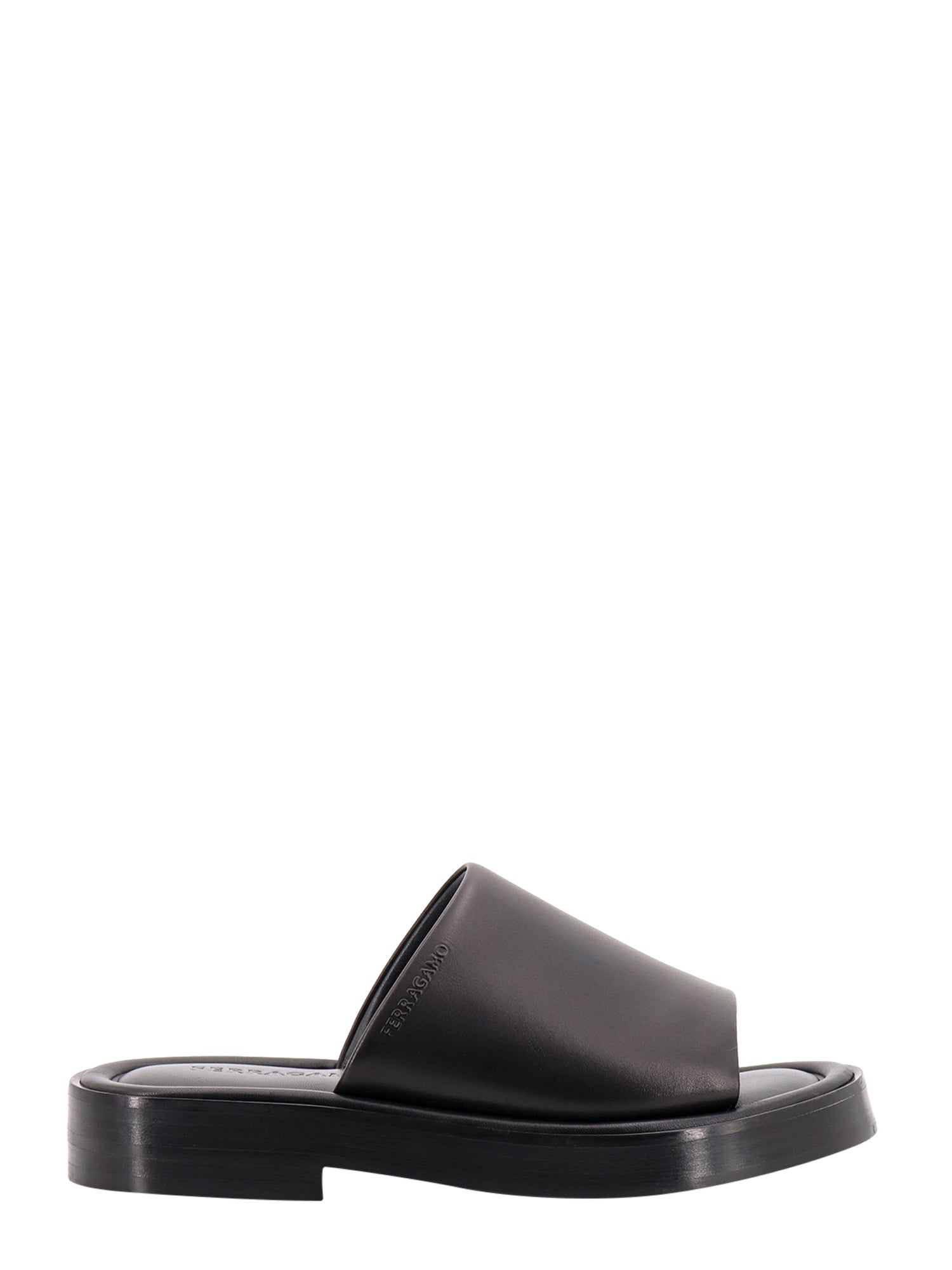 Ferragamo Sandals Black Pelle