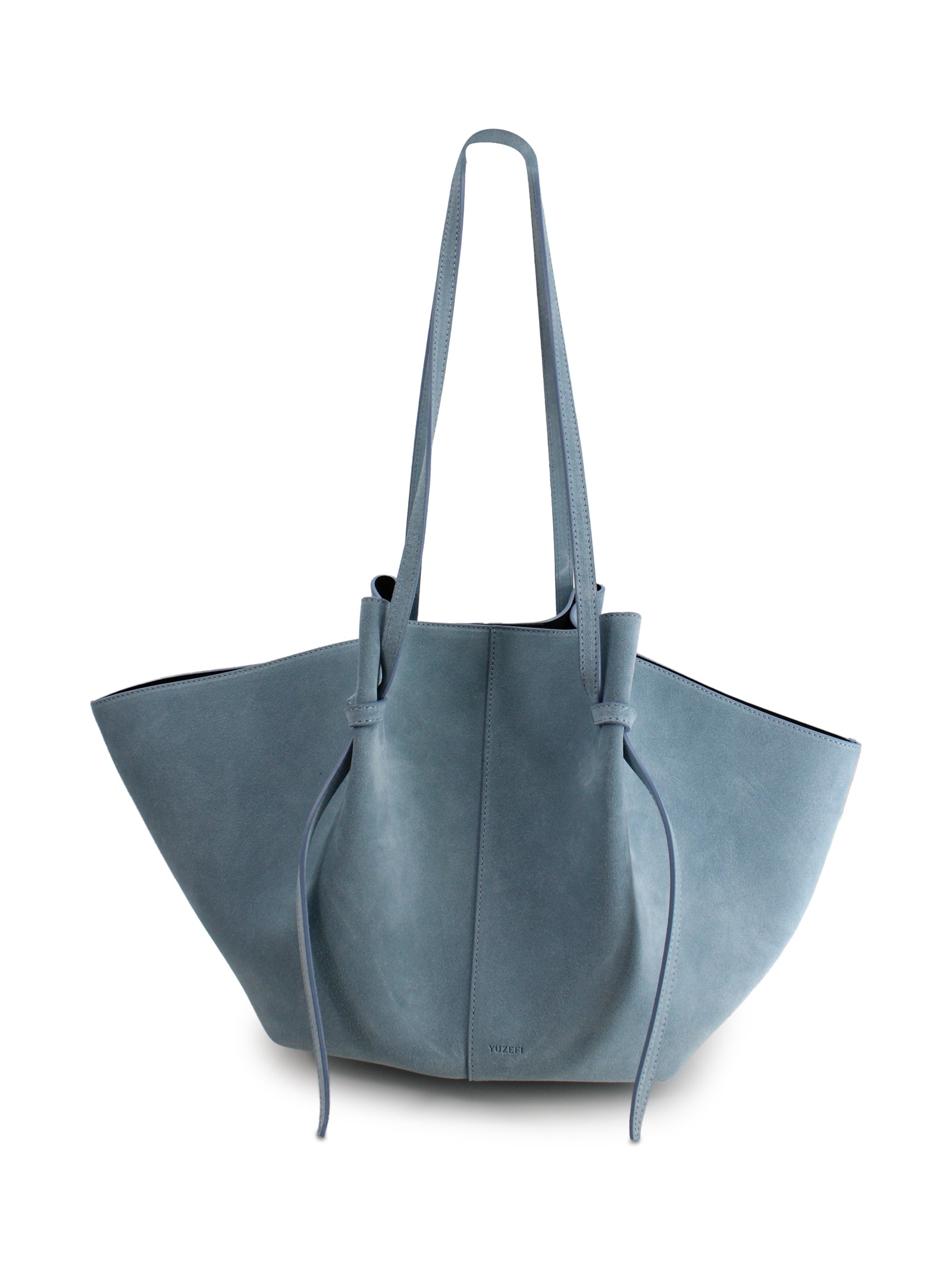 Yuzefi Bags Blue Suede