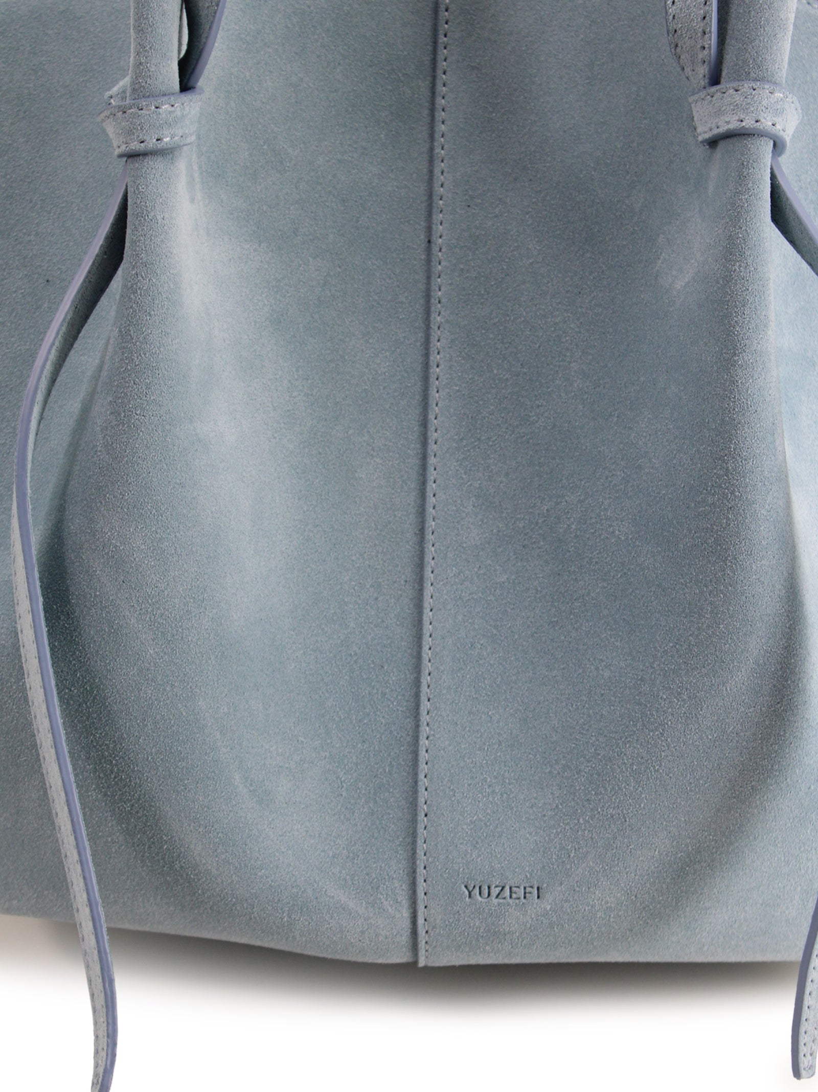Yuzefi Bags Blue Suede