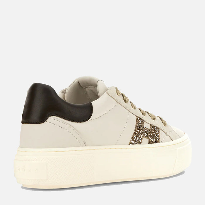 Hogan Sneakers Bianco/marrone Sole El Cover Co Le Pu Pl Vi