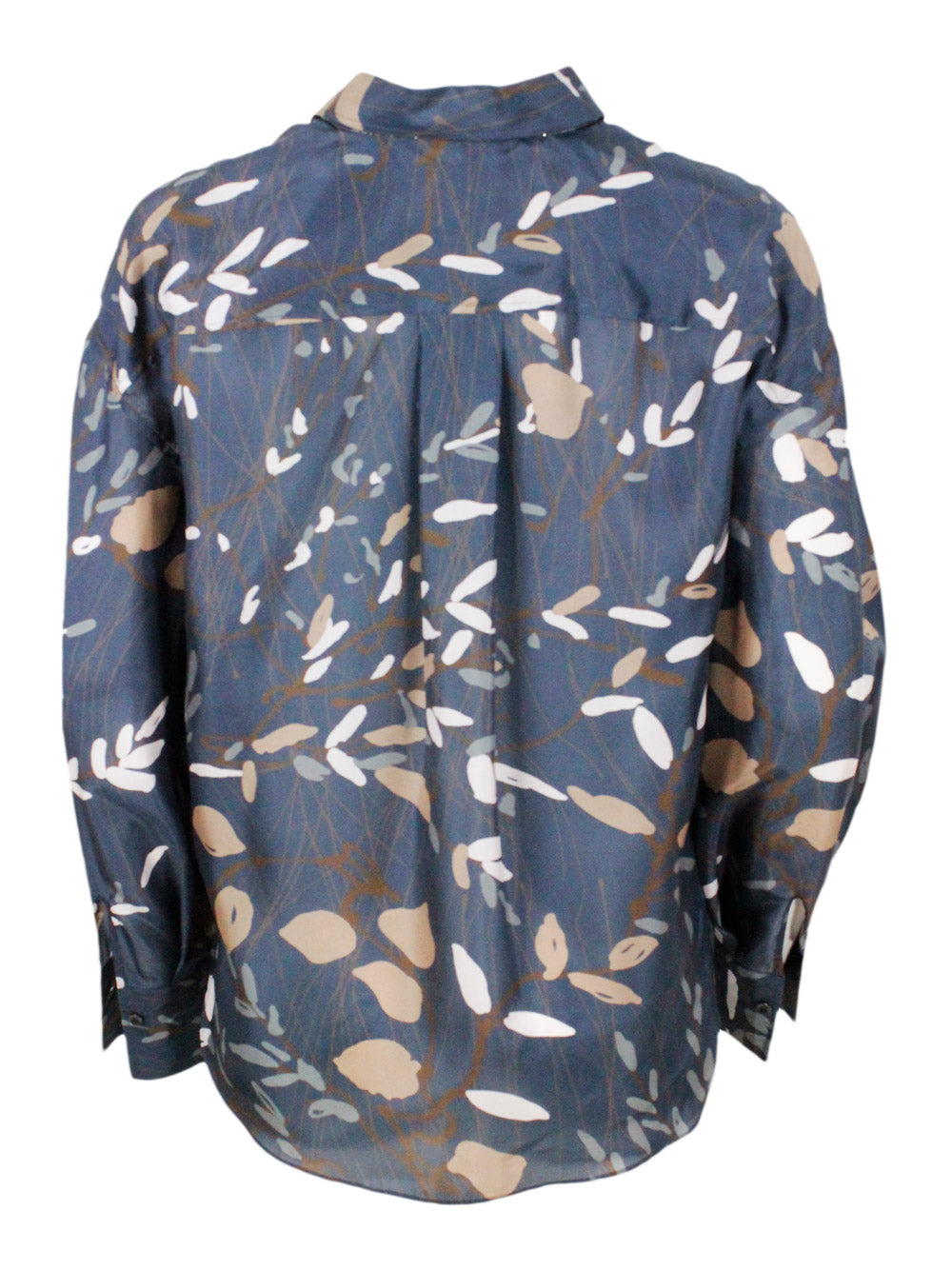 Brunello Cucinelli Shirts Blue 100se