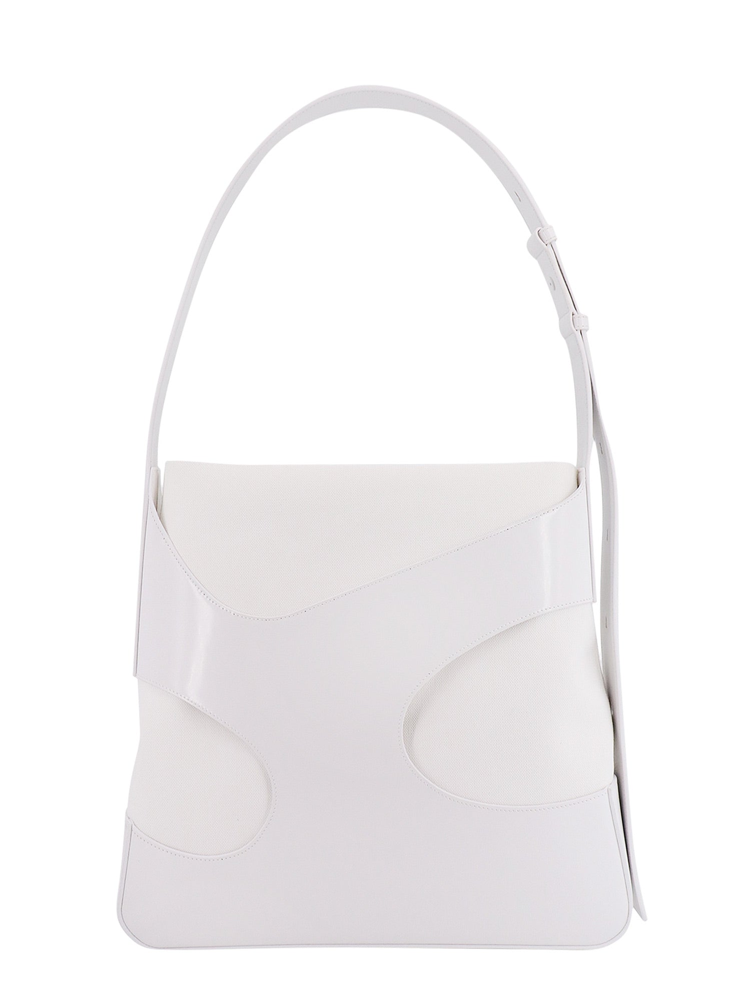 Ferragamo Bags White Pelle/canvas