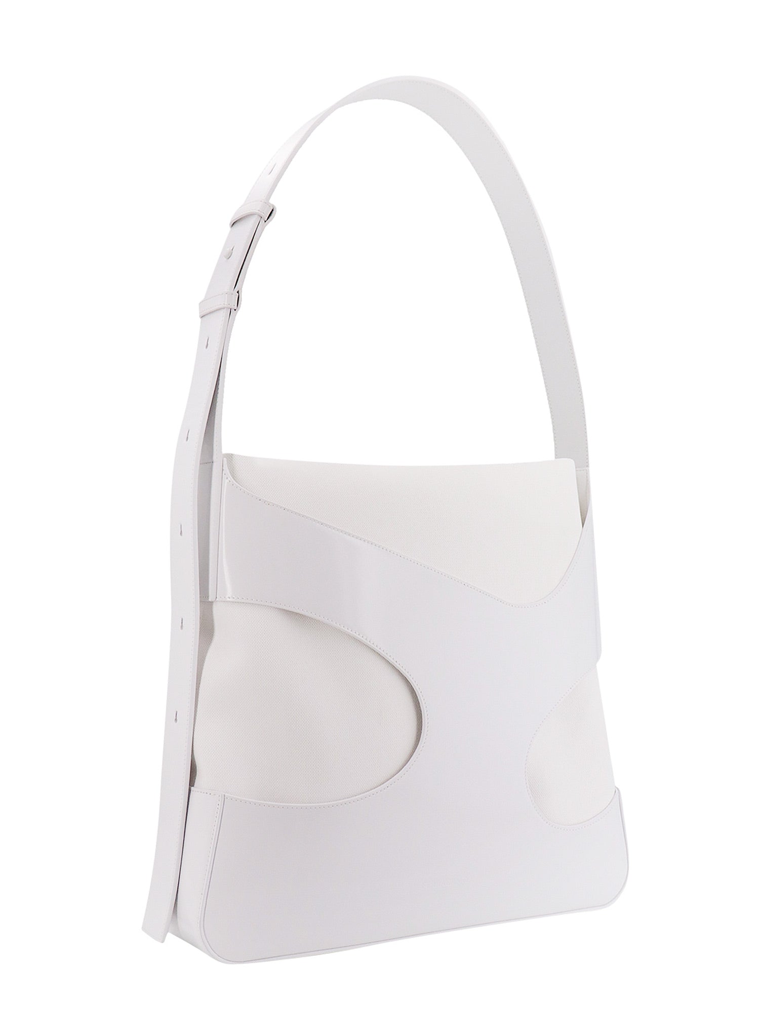 Ferragamo Bags White Pelle/canvas