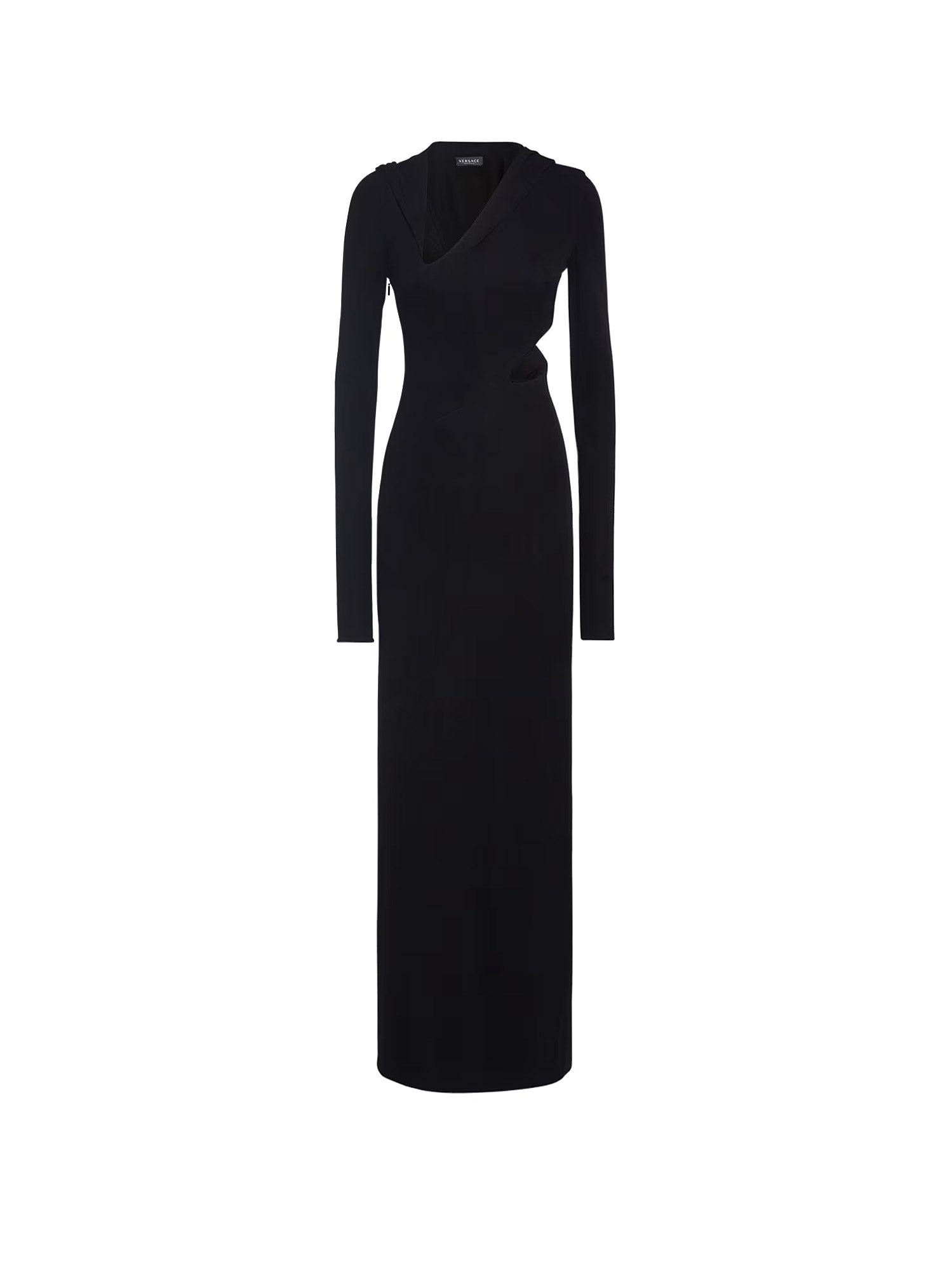 Versace Dresses Black Viscosa Elastan