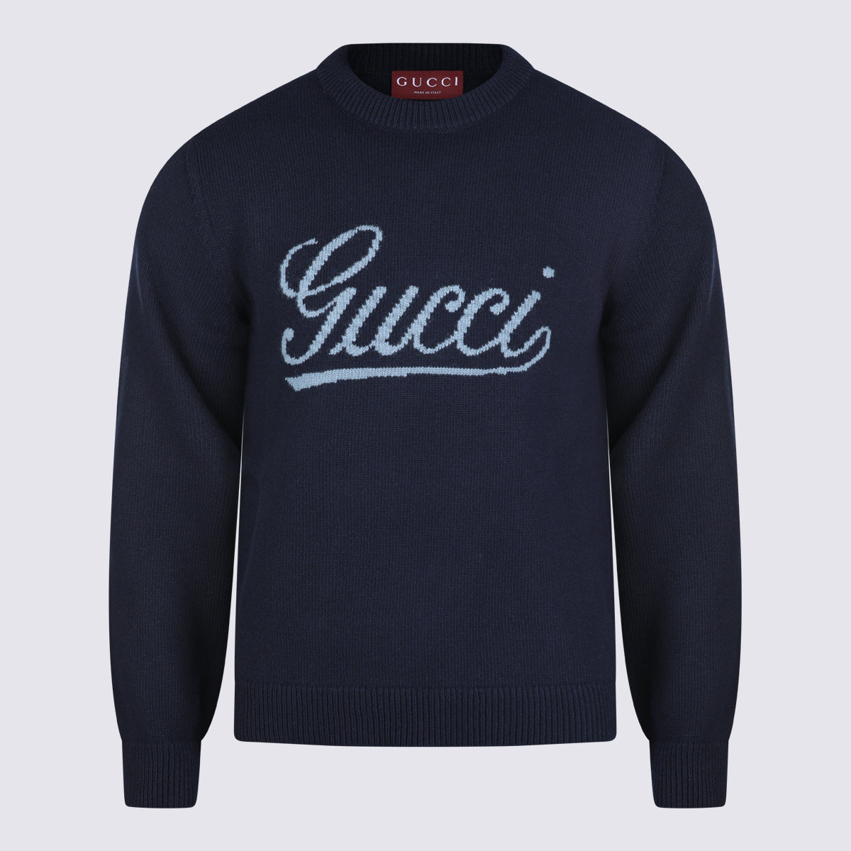 Gucci Sweaters Blue _wo