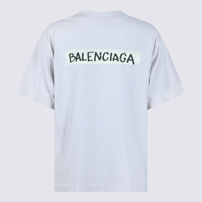 Balenciaga T-shirts and Polos Dirty White _co