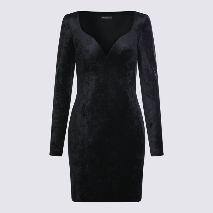Balenciaga Dresses Black _vi Pa Ea