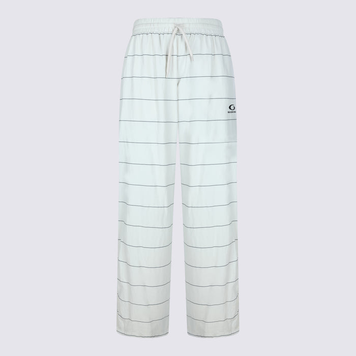 Balenciaga Trousers Dirty White _pa