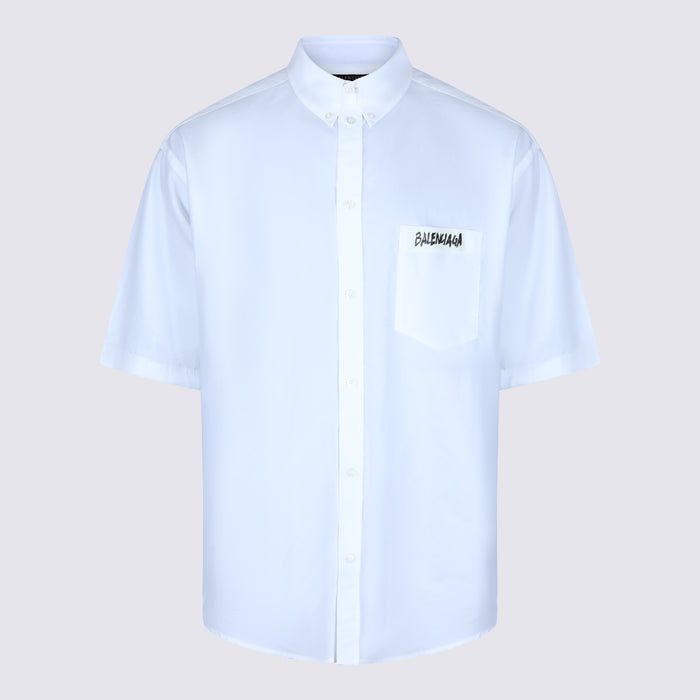 Balenciaga Shirts White _co