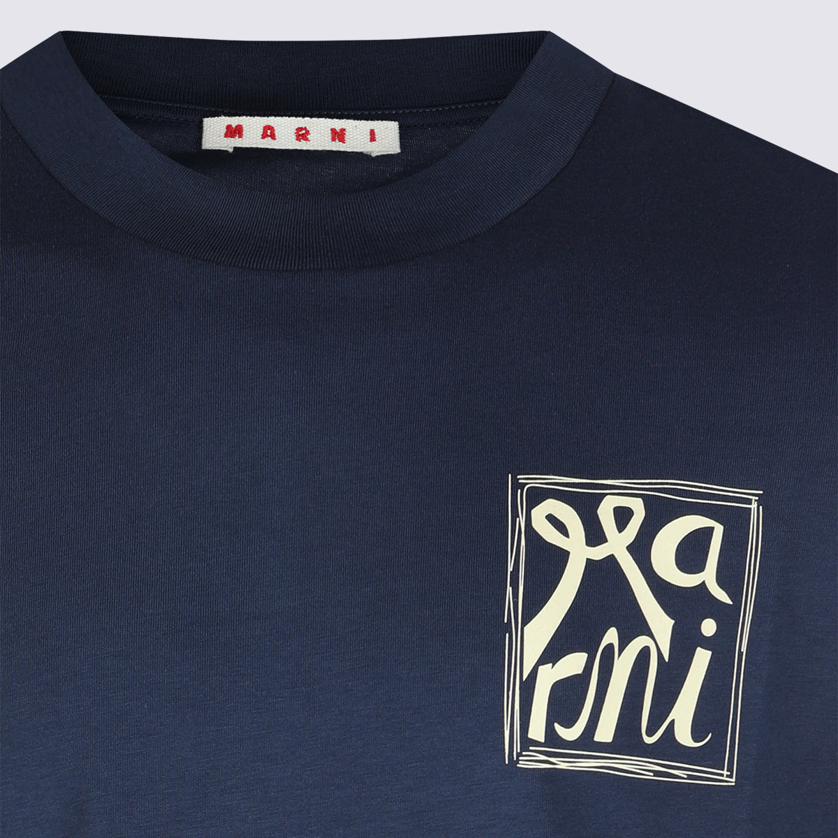 Marni T-shirts and Polos Blue _co