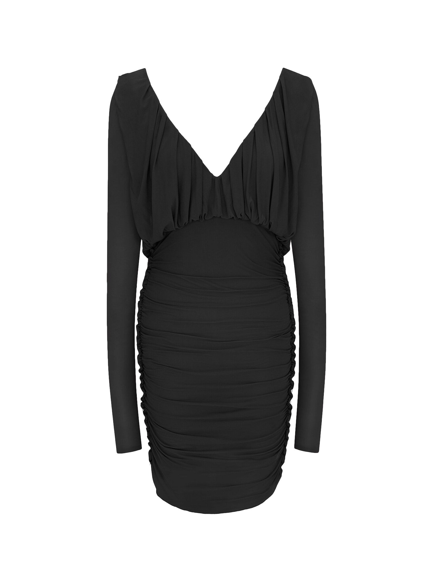 Saint Laurent Dresses Black Cupro