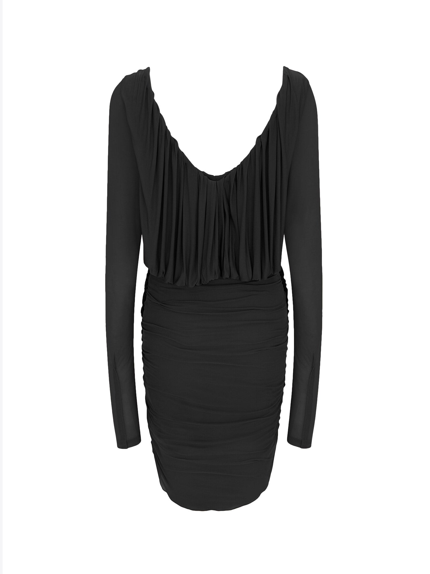 Saint Laurent Dresses Black Cupro