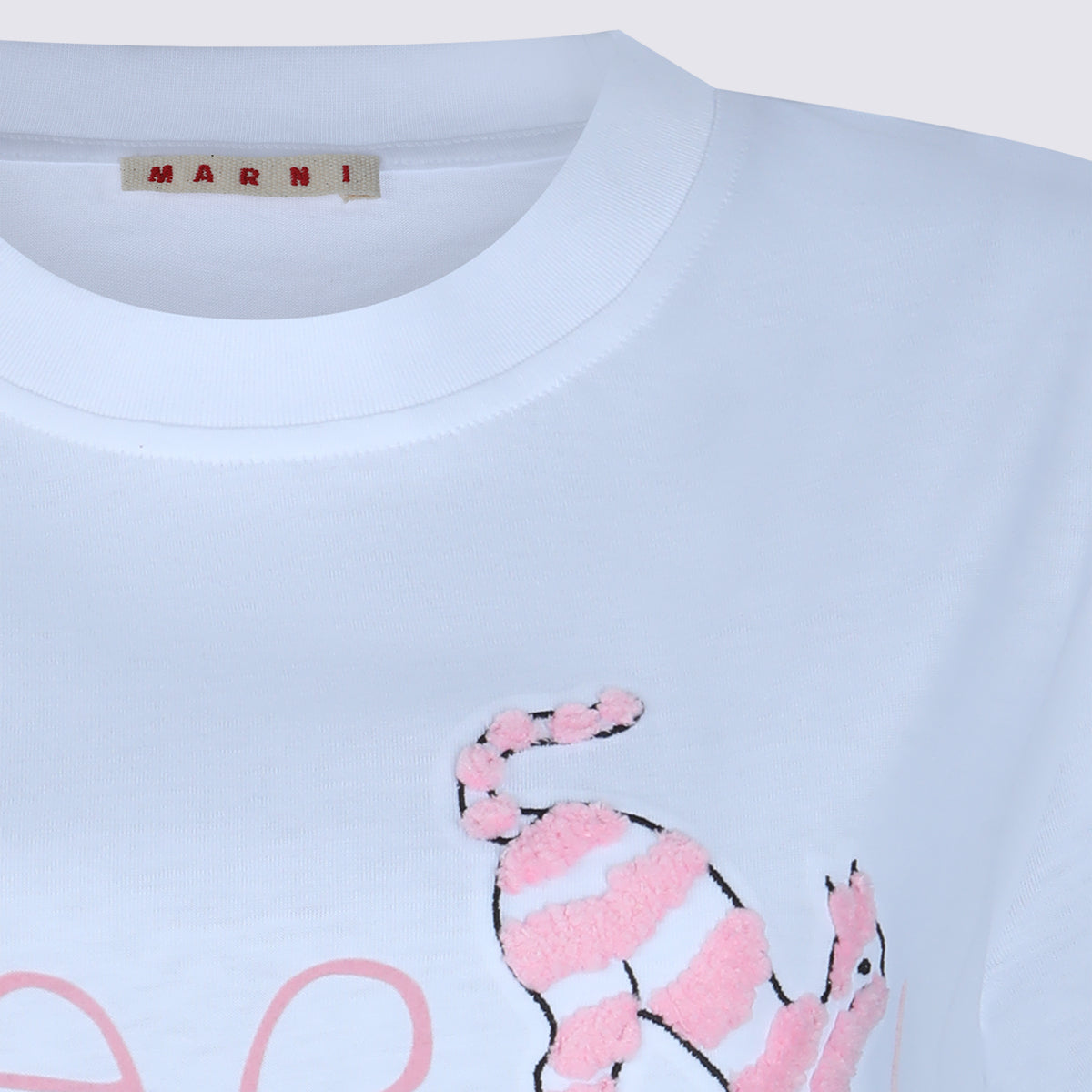 Marni T-shirts and Polos Lily White _co