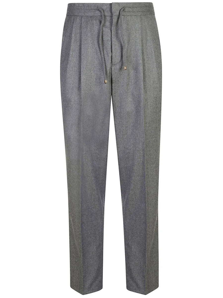 Brunello Cucinelli Outer: Virgin Wool 100%; Lining: Viscose 100% trousers in grey