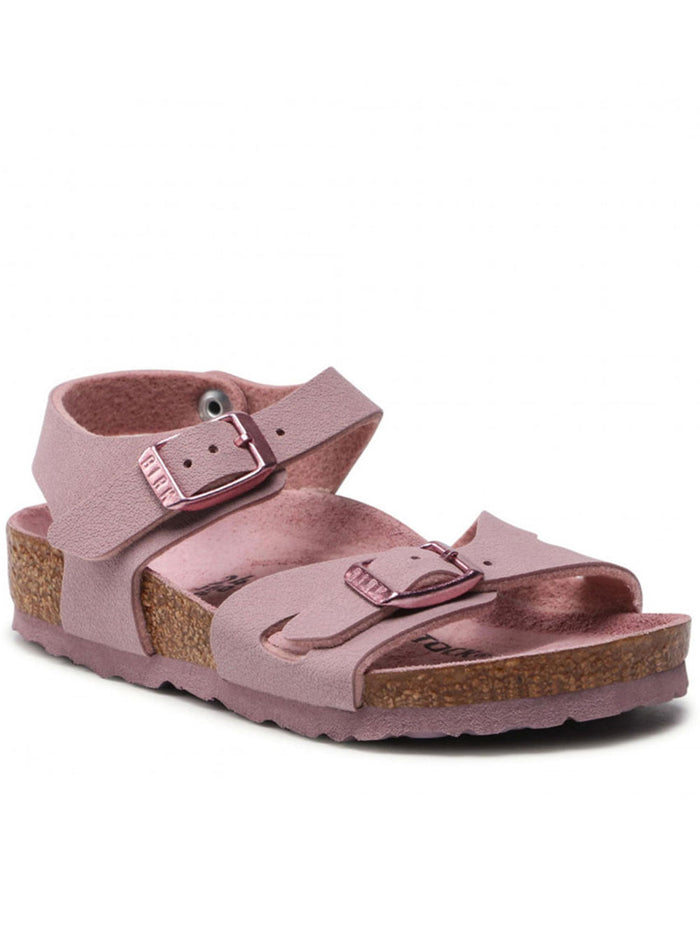 Rio Kids Pink & Purple Leather | Camoscio Calzature