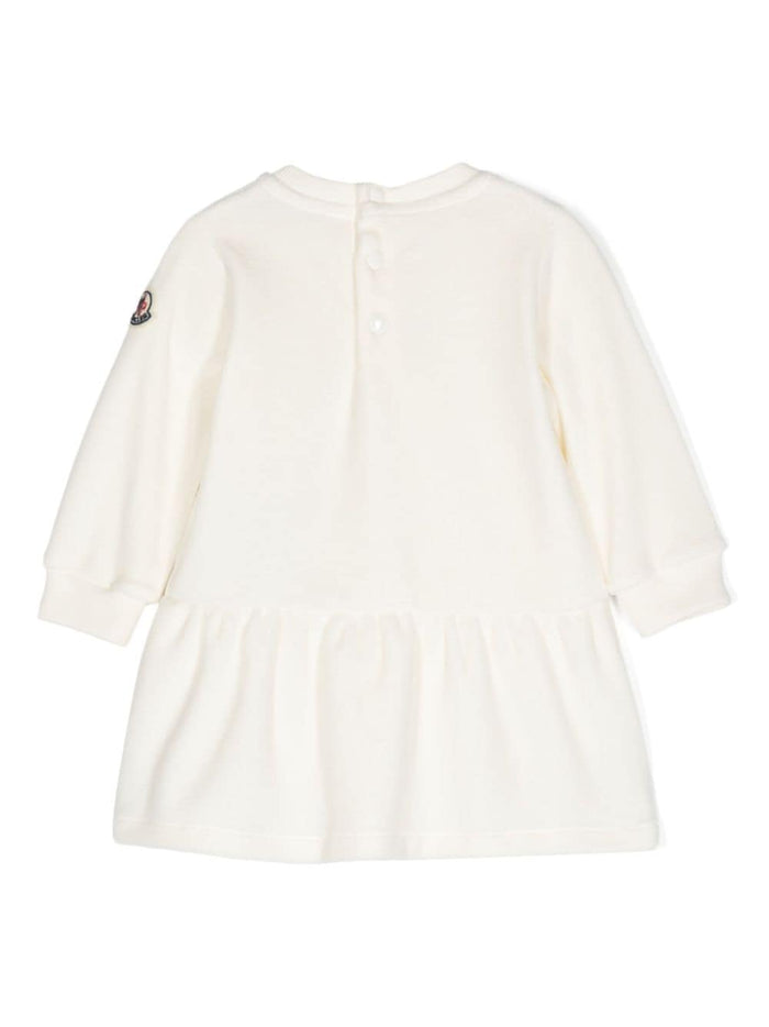 MONCLER KIDS Dresses White Cotone