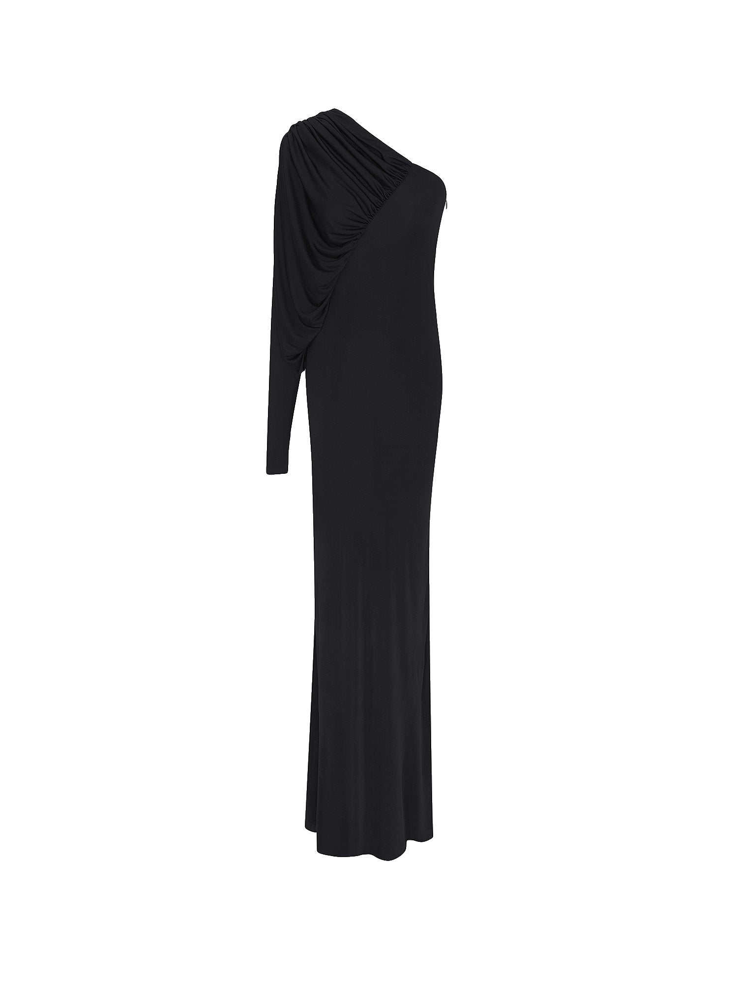 Saint Laurent Dresses Black Viscosa