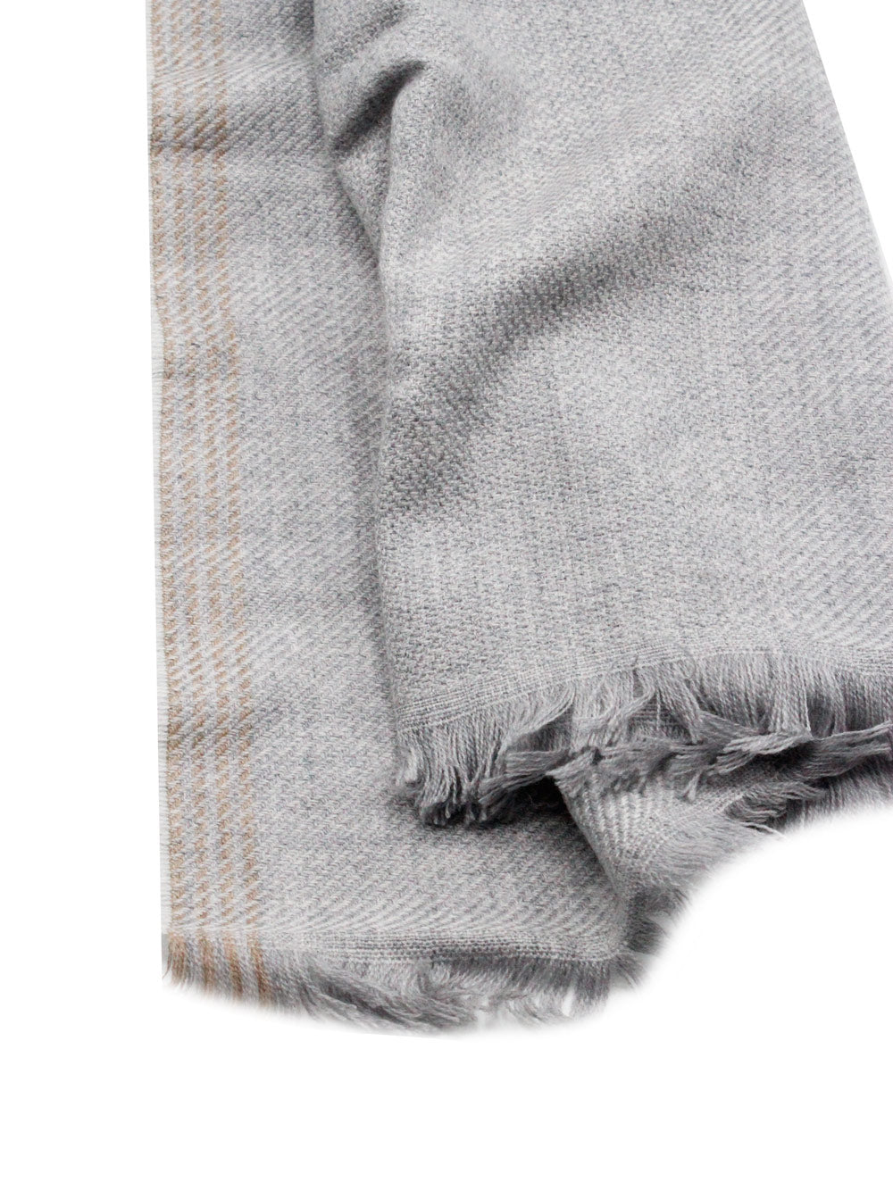 Brunello Cucinelli Scarfs Grey 80wv 20ws