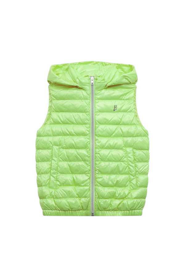 Herno 100% Polyamide vest in yellow