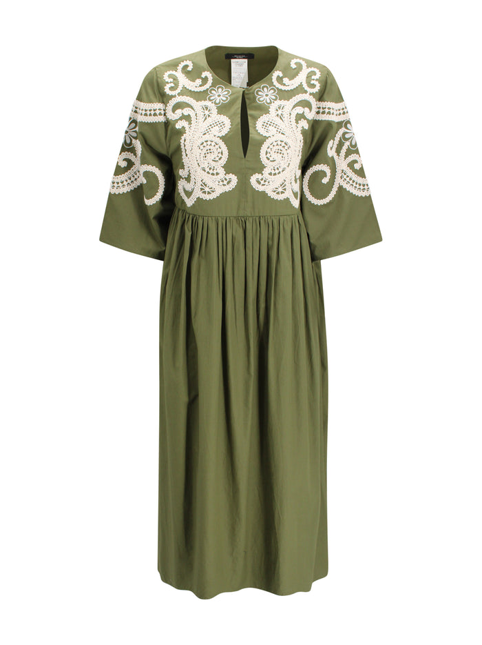 Max Mara Weekend Dresses Verde Kaki