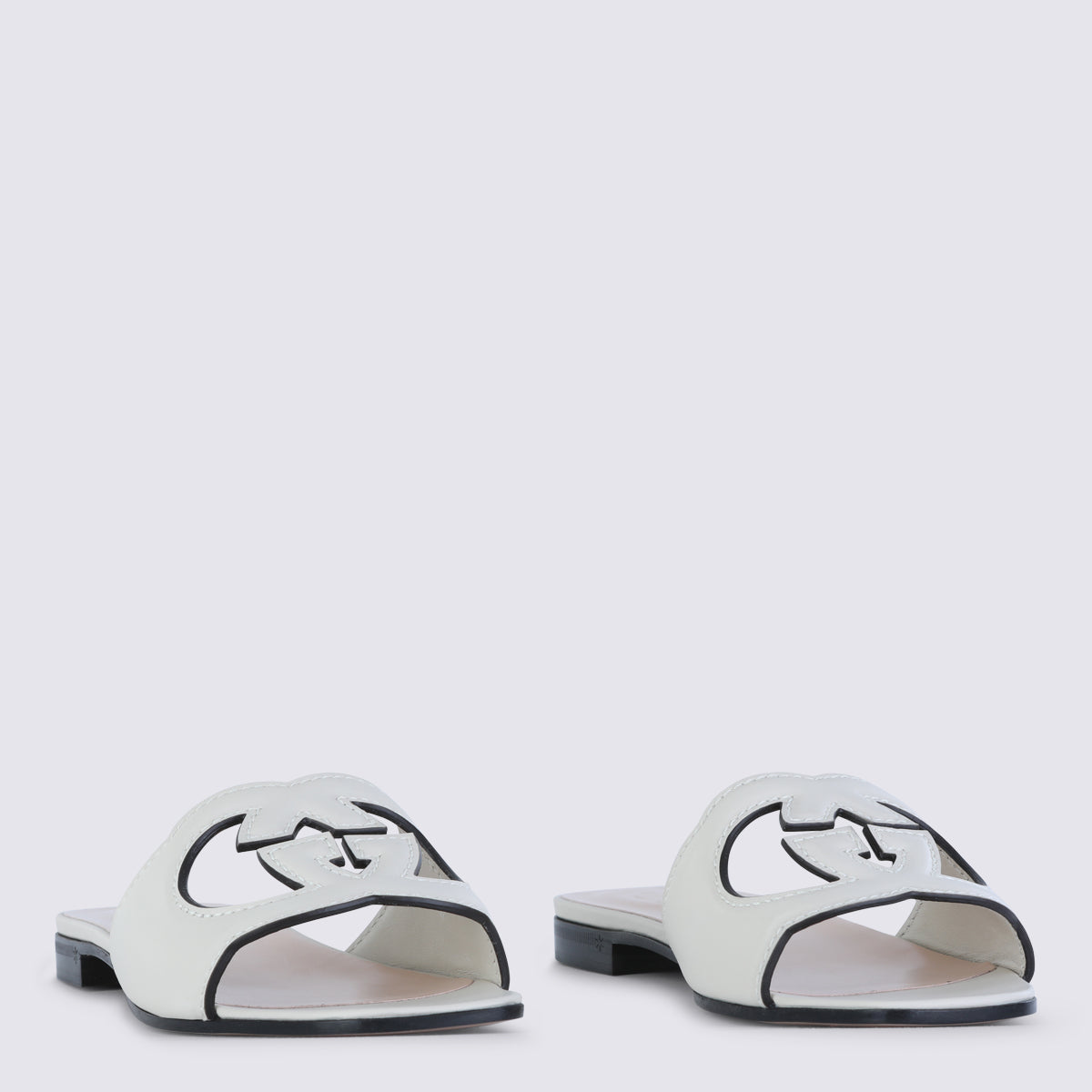 Gucci Flat Shoes White _le