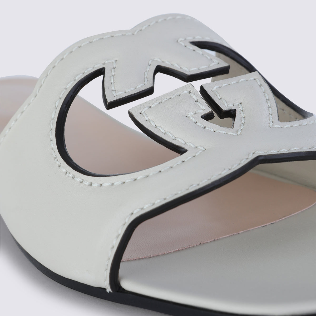 Gucci Flat Shoes White _le