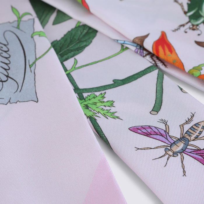 Gucci Scarfs Pink _silk