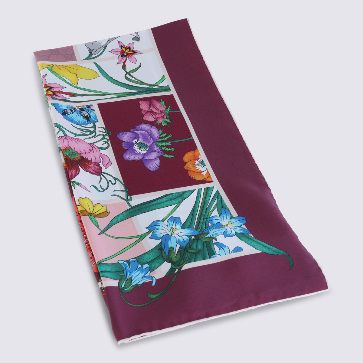 Gucci Scarfs Mauve Pink _silk