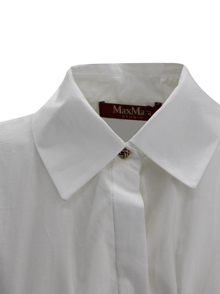 Max Mara Studio Dresses Bianco Ottico