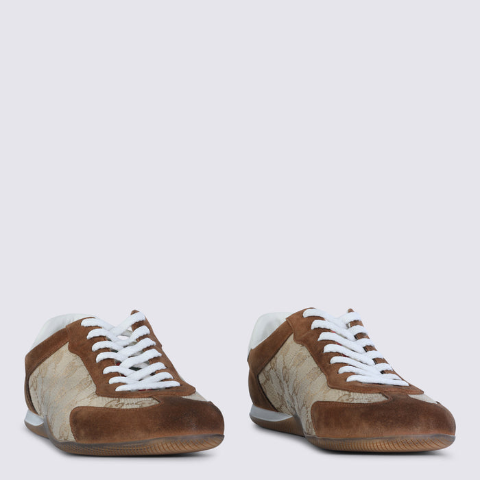 Gucci Sneakers Washed Brown _cover Le Sole El