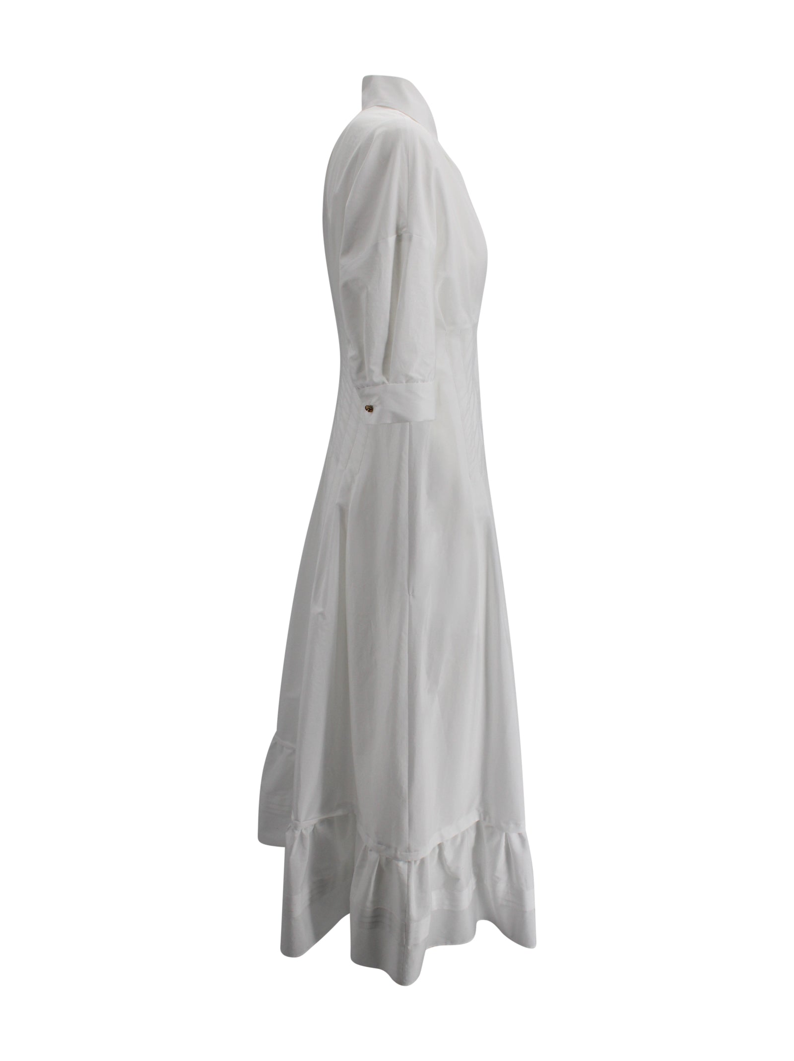 Max Mara Studio Dresses Bianco Ottico