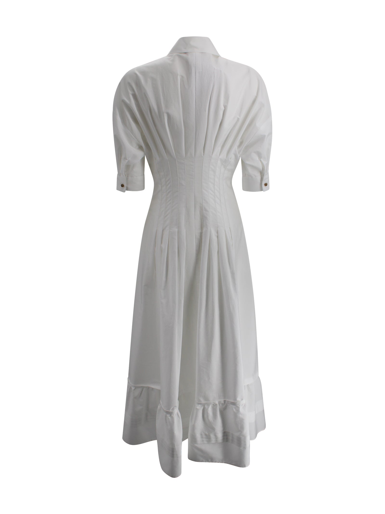 Max Mara Studio Dresses Bianco Ottico