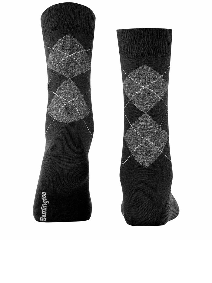Marylebone Lurex Black Calze