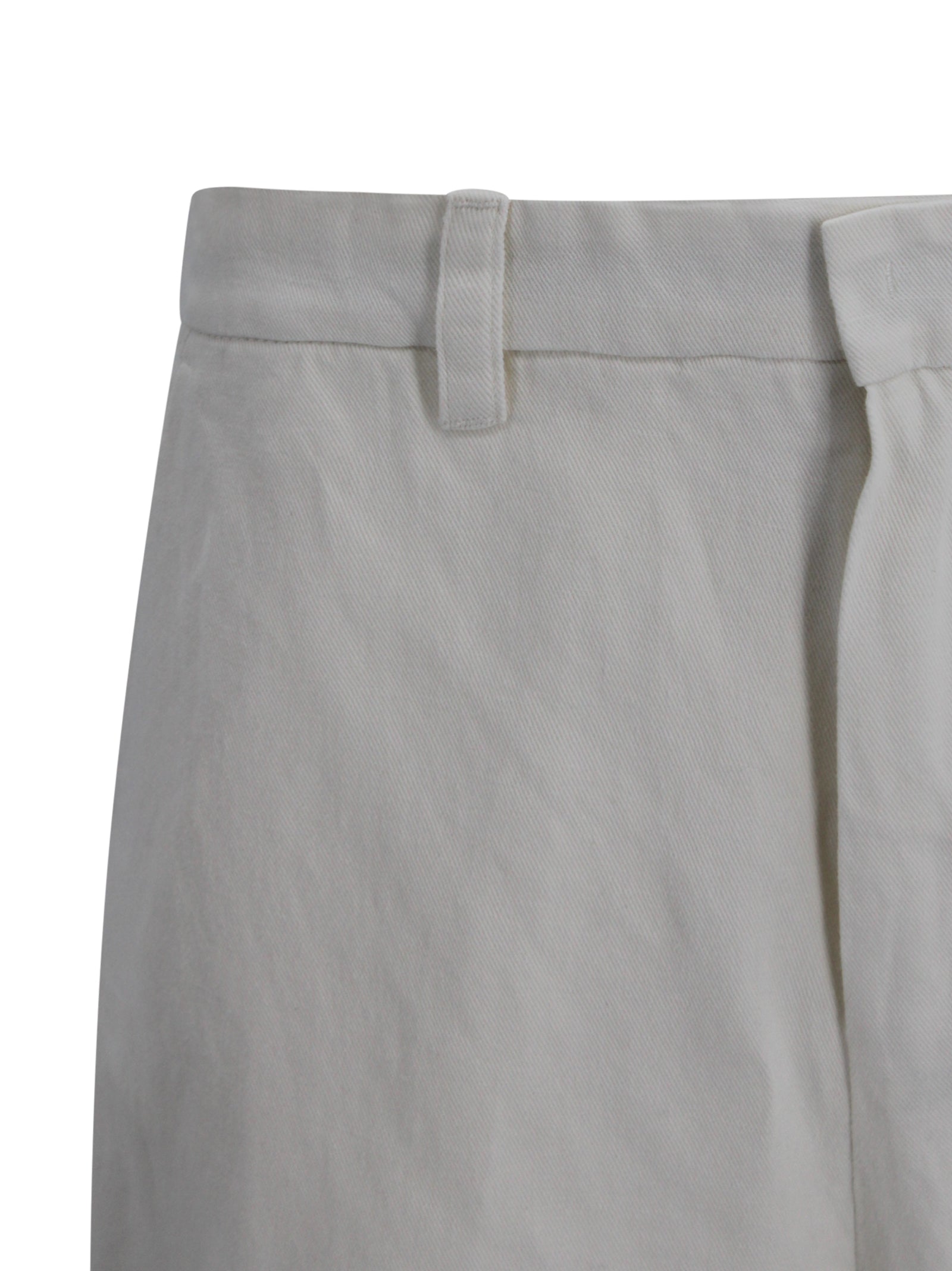S Max Mara Shorts Bianco