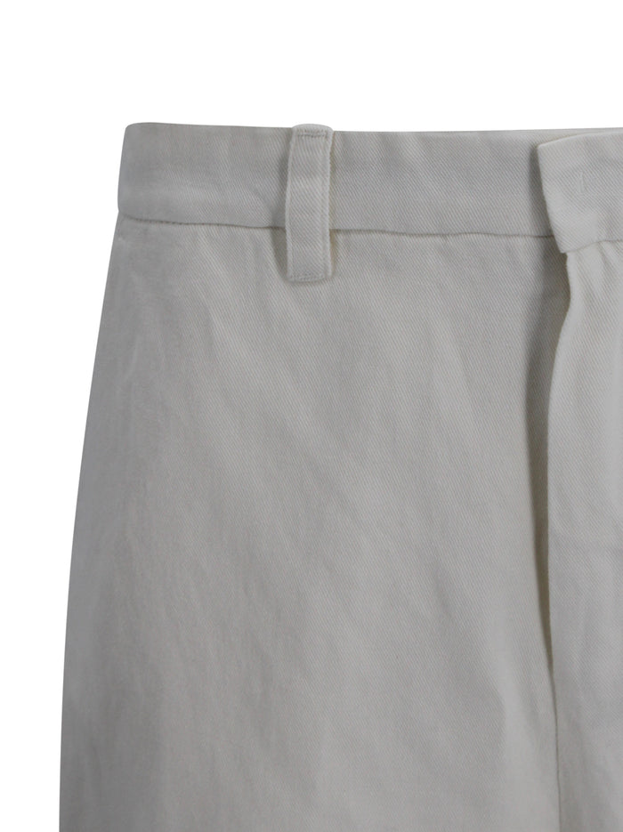 S Max Mara Shorts Bianco
